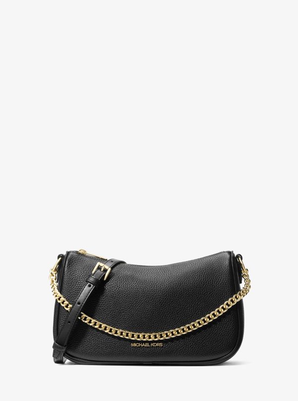 Michael Kors Carmela Medium Pebbled Leather Convertible Crossbody Bag - Preorder