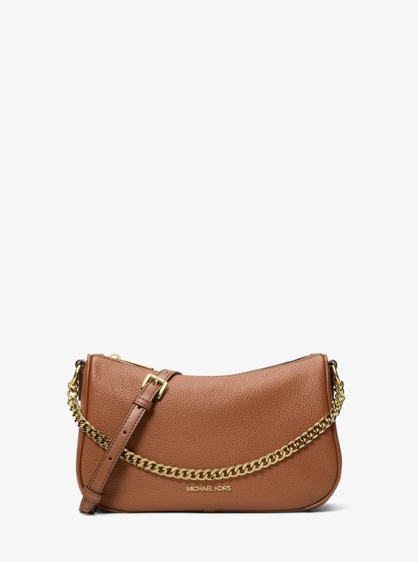 Michael Kors Carmela Medium Pebbled Leather Convertible Crossbody Bag - Preorder