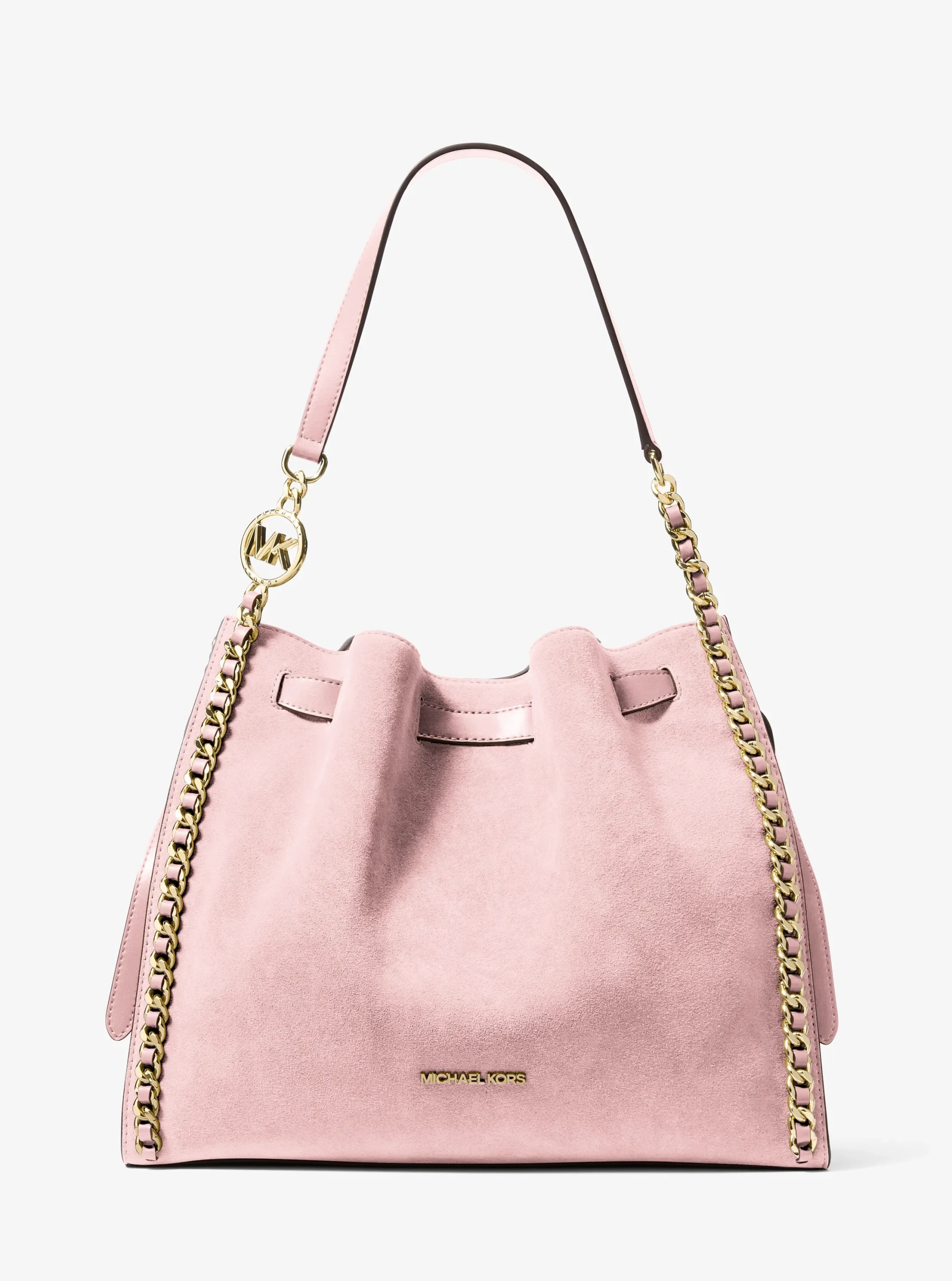 Michael Kors Mina Large Suede Chain Shoulder Bag - Preorder