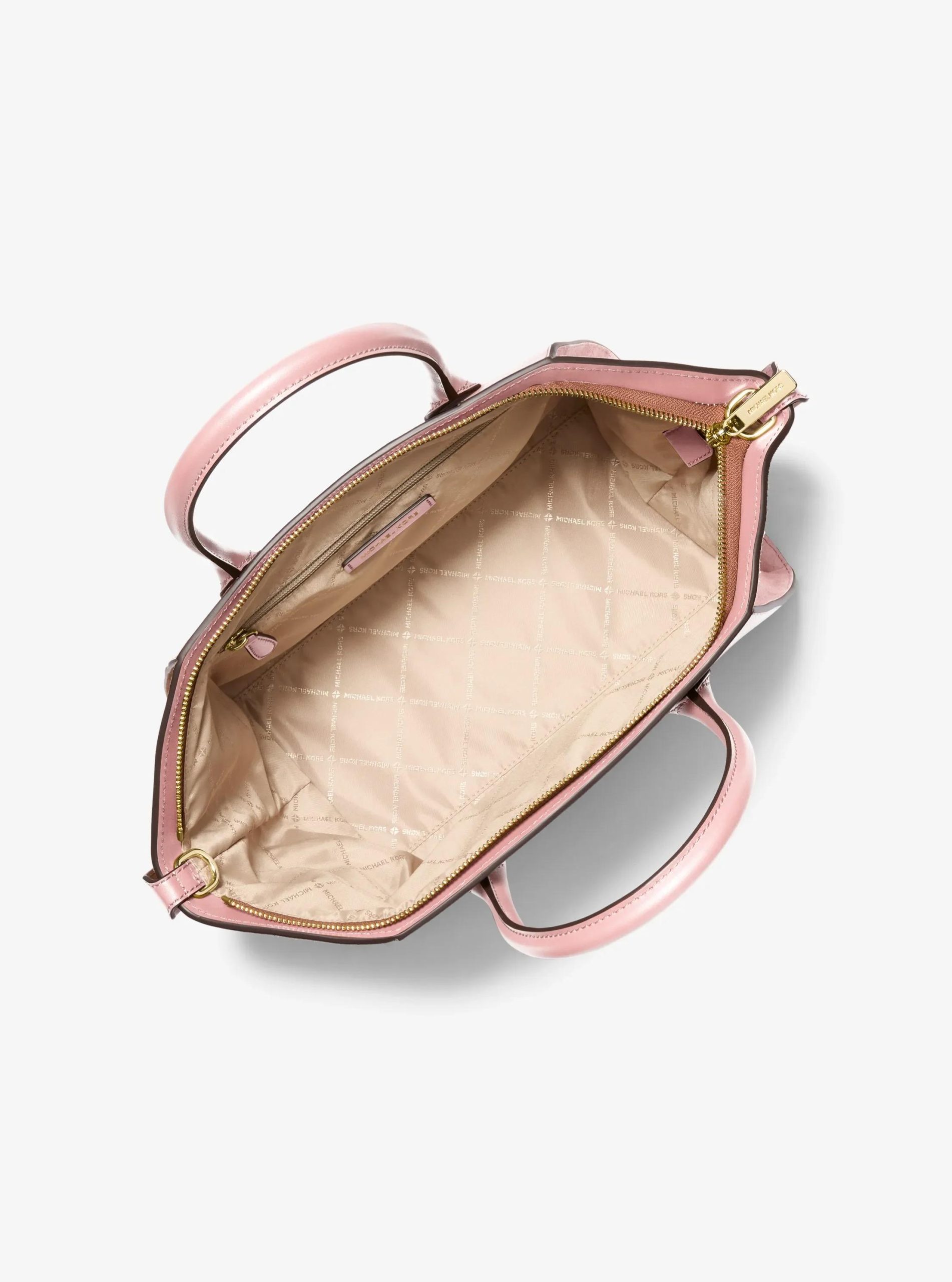 Michael Kors Avril Large Leather and Suede Satchel - Preorder