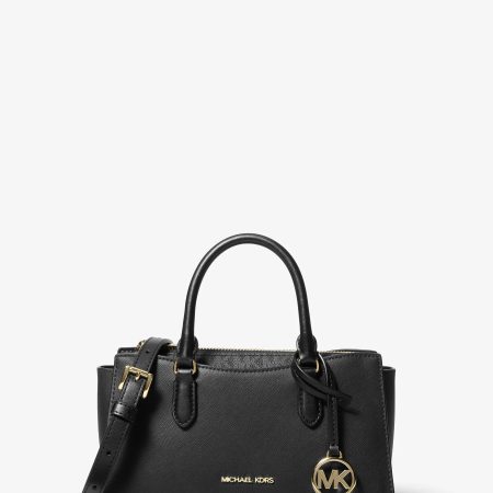 Michael Kors Arden Small Messenger Bag - Preorder — Black