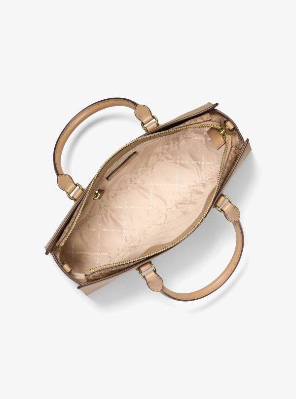 Michael Kors Arden Medium Top-Zip Satchel - Preorder