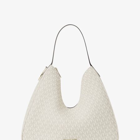 Michael Kors Nayla Medium Signature Logo Shoulder Bag - Preorder — Lt Crm Multi