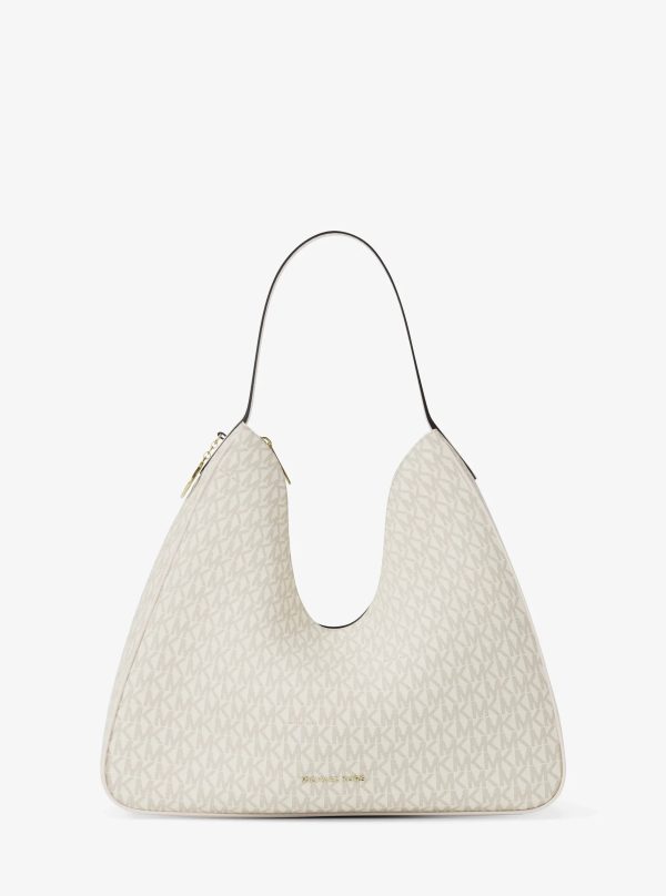 Michael Kors Nayla Medium Signature Logo Shoulder Bag - Preorder
