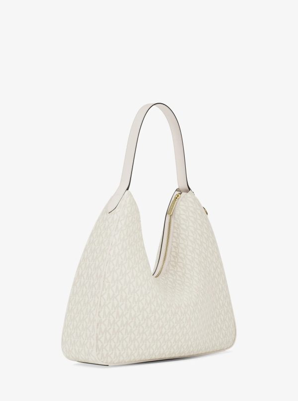 Michael Kors Nayla Medium Signature Logo Shoulder Bag - Preorder