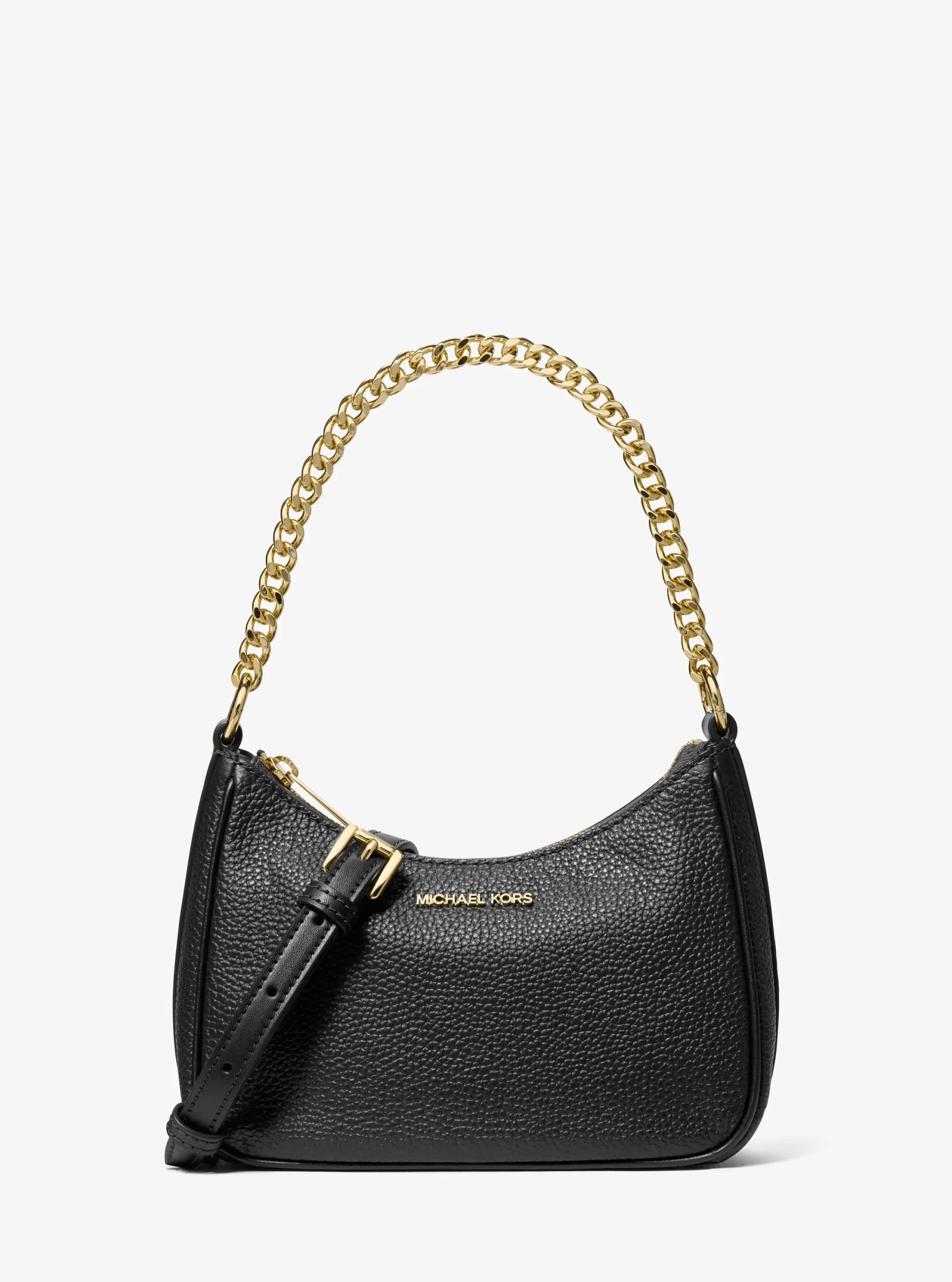Michael Kors Jet Set Travel Small Pebbled Leather Convertible Crossbody Bag - Preorder