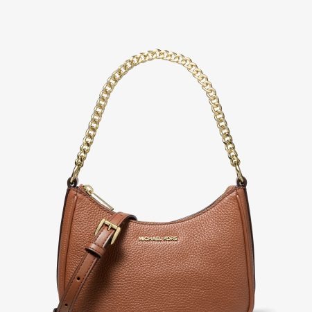 Michael Kors Jet Set Travel Small Pebbled Leather Convertible Crossbody Bag - Preorder — Luggage
