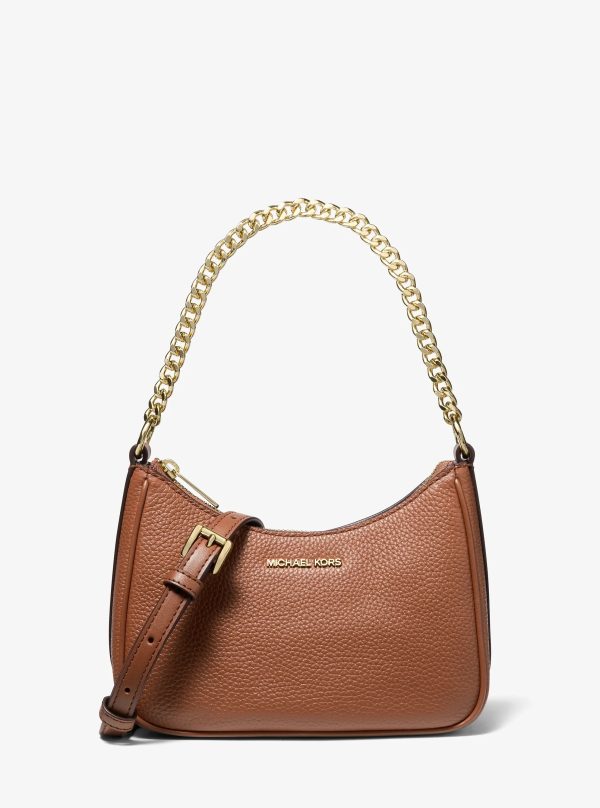 Michael Kors Jet Set Travel Small Pebbled Leather Convertible Crossbody Bag - Preorder