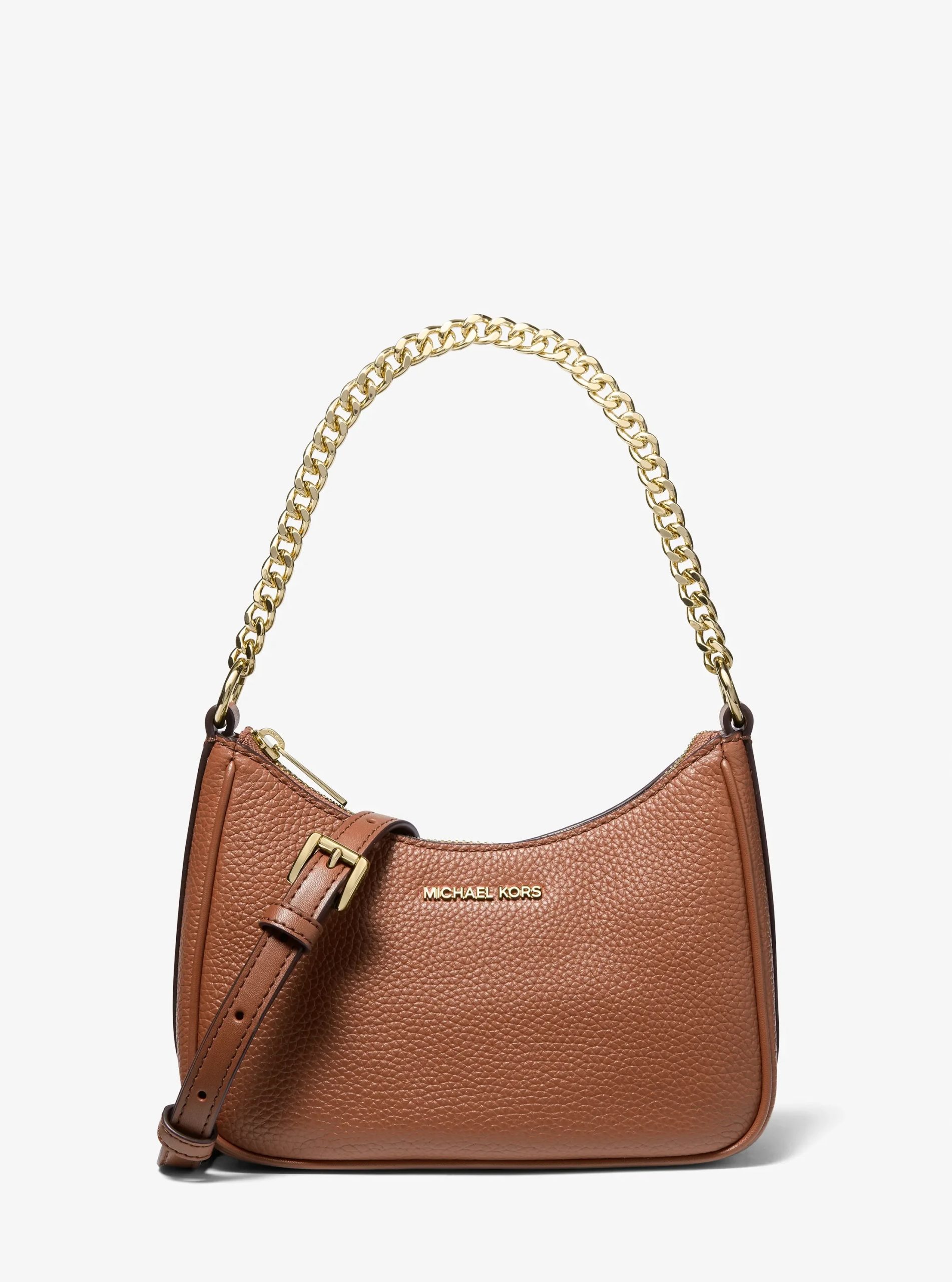 Michael Kors Jet Set Travel Small Pebbled Leather Convertible Crossbody Bag - Preorder