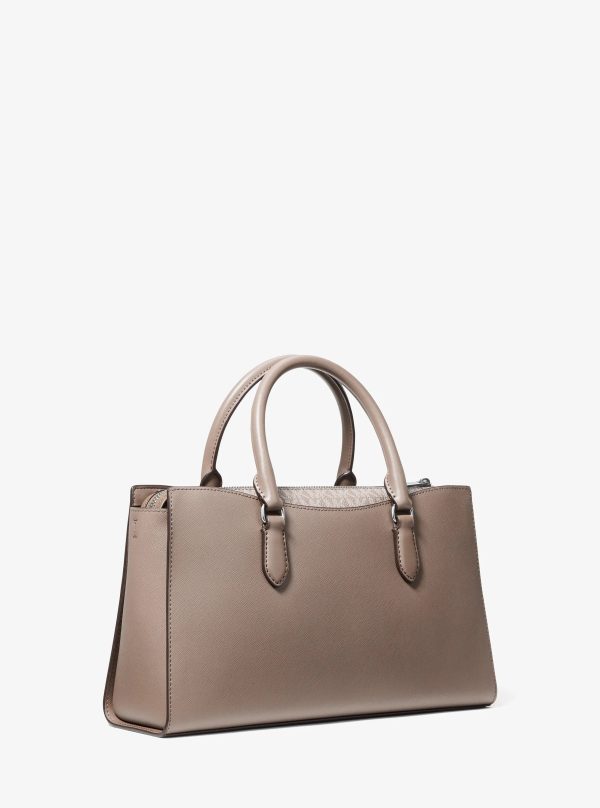 Michael Kors Arden Medium Top-Zip Satchel - Preorder