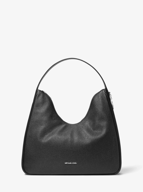 Michael Kors Nayla Medium Pebbled Leather Hobo Shoulder Bag - Preorder
