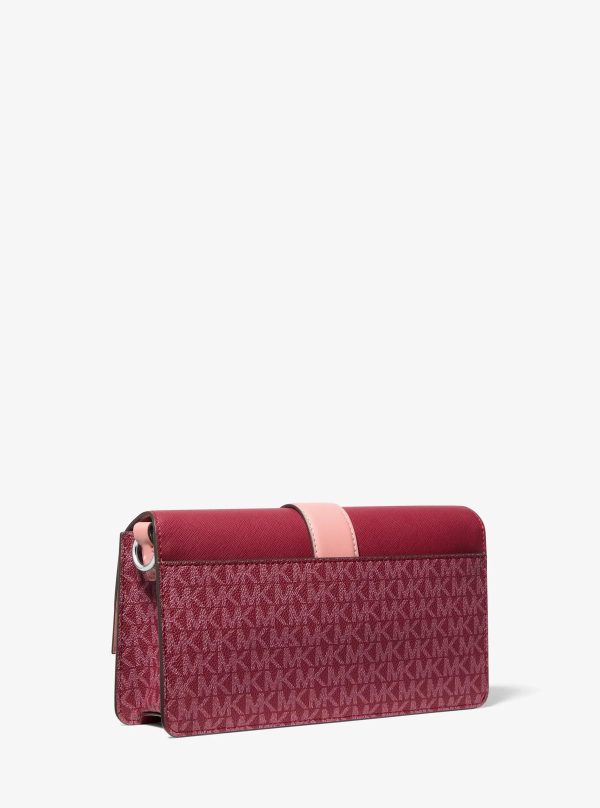 Michael Kors Greenwich Medium Signature Logo Convertible Shoulder Bag - Preorder