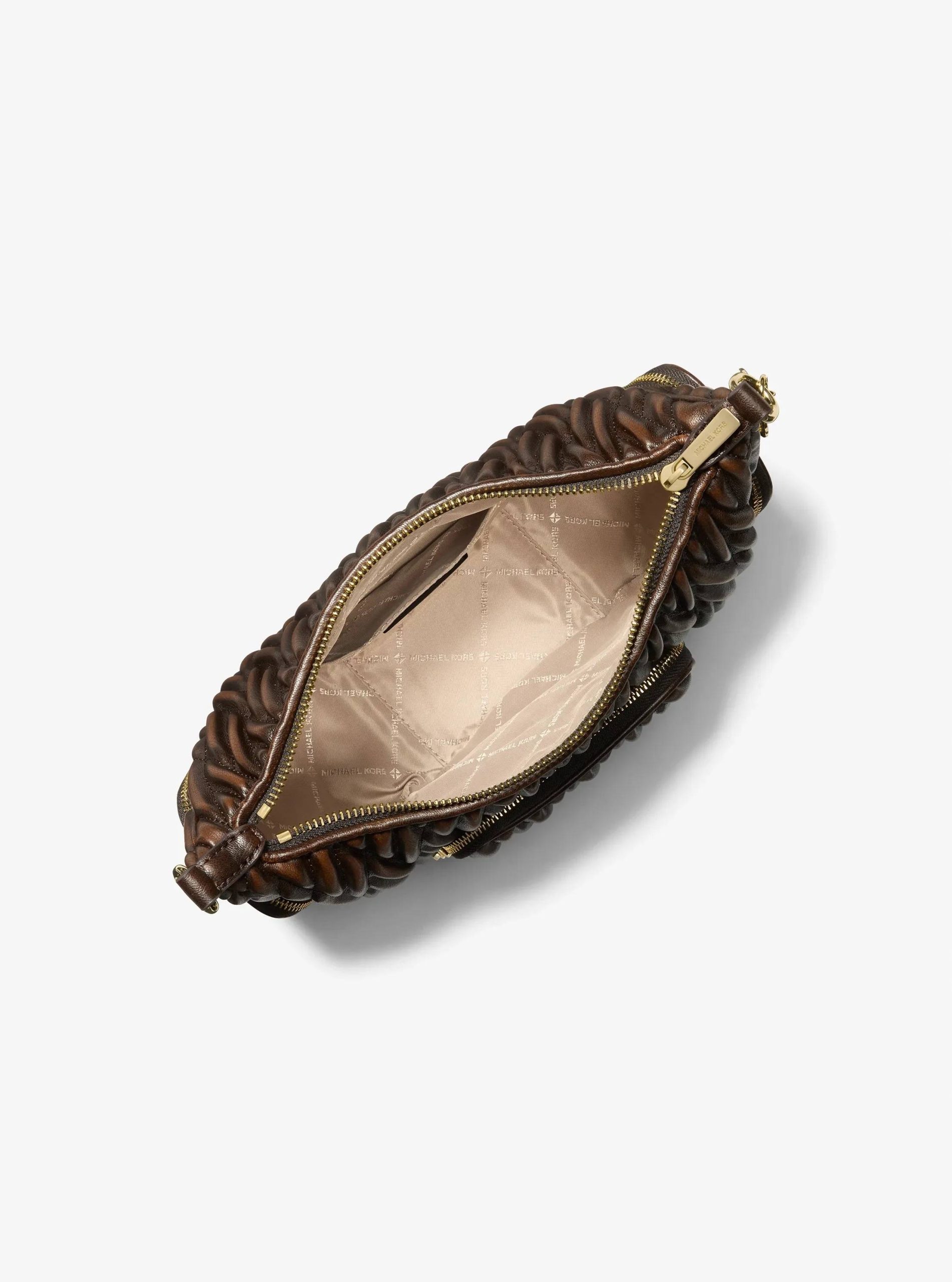 Michael Kors Merritt Small Matelassé Burnished Convertible Shoulder Bag - Preorder - Image 2