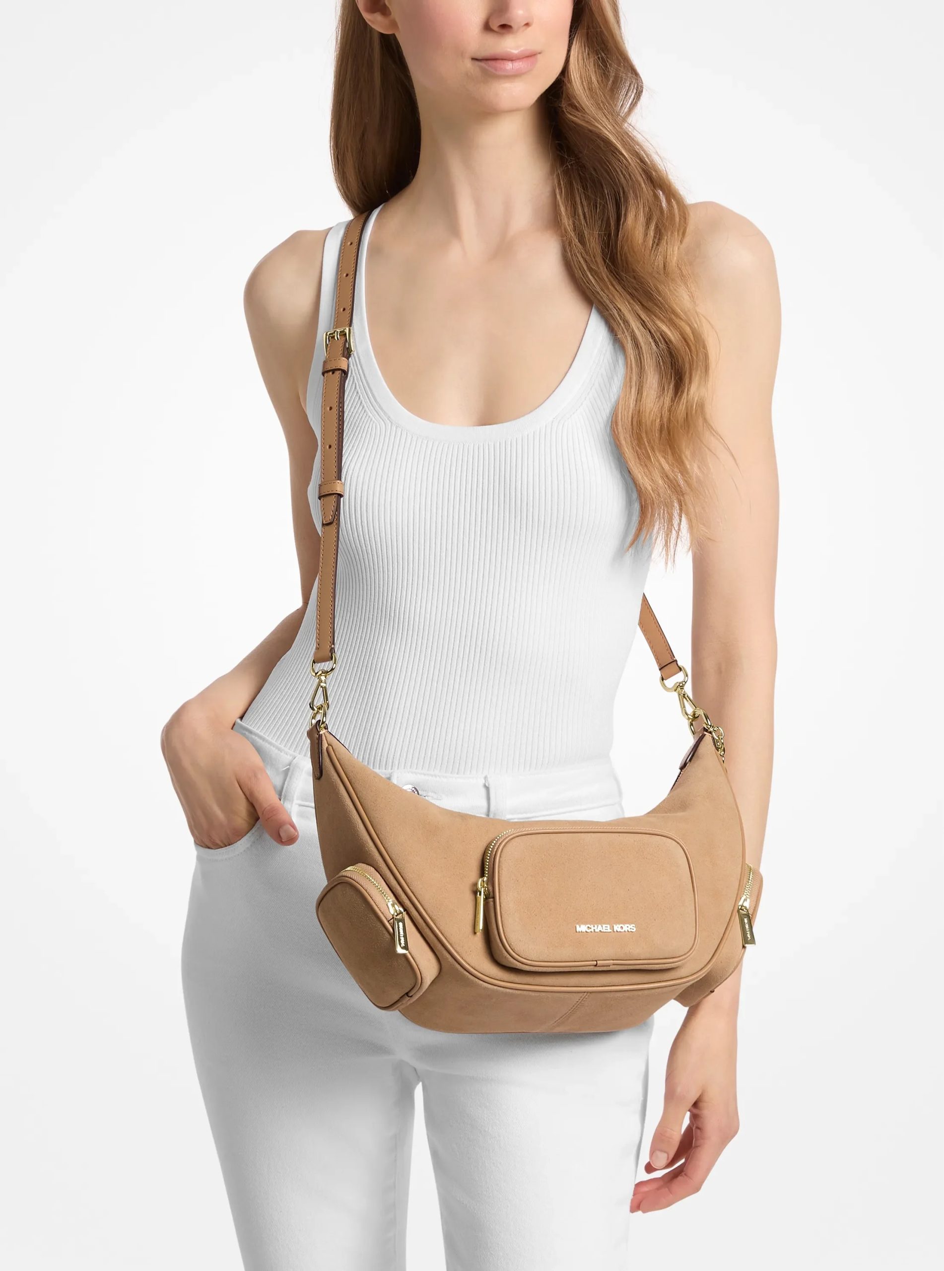 Michael Kors Merritt Medium Convertible Crossbody Bag - Preorder