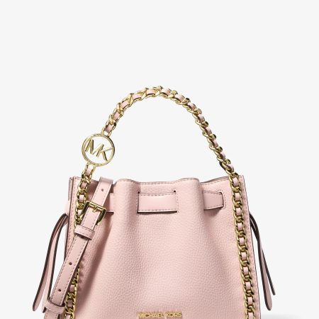 Michael Kors Mina Small Chain Crossbody Bag - Preorder — Powder Blush