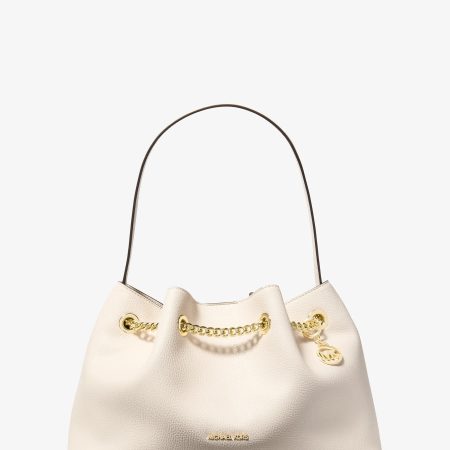 Michael Kors Mina Large Shoulder Bag - Preorder — Lt Cream