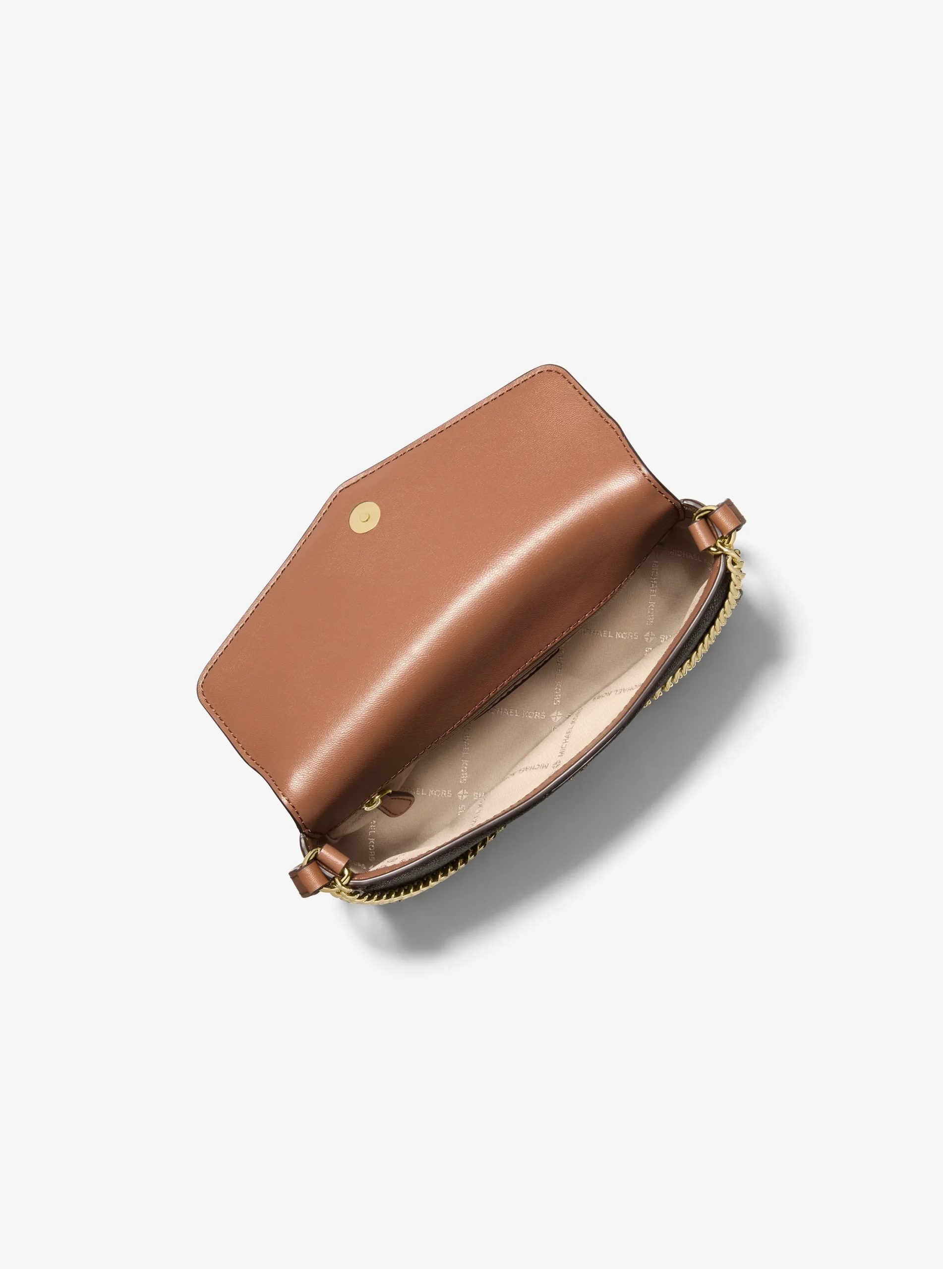 Michael Kors Kacey Extra-Small Signature Logo and Smooth Crossbody Bag - Preorder