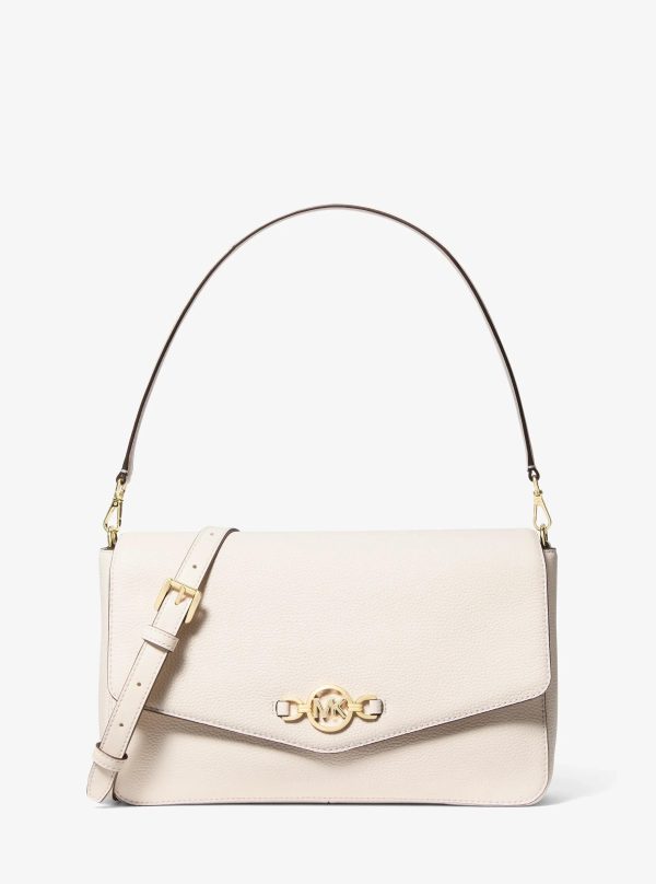 Michael Kors Kacey Large Pebbled Leather Convertible Shoulder Bag - Preorder