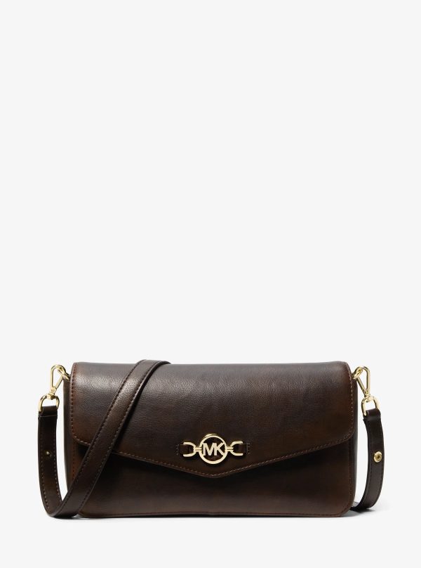 Michael Kors Kacey Medium Burnished Shoulder Bag - Preorder