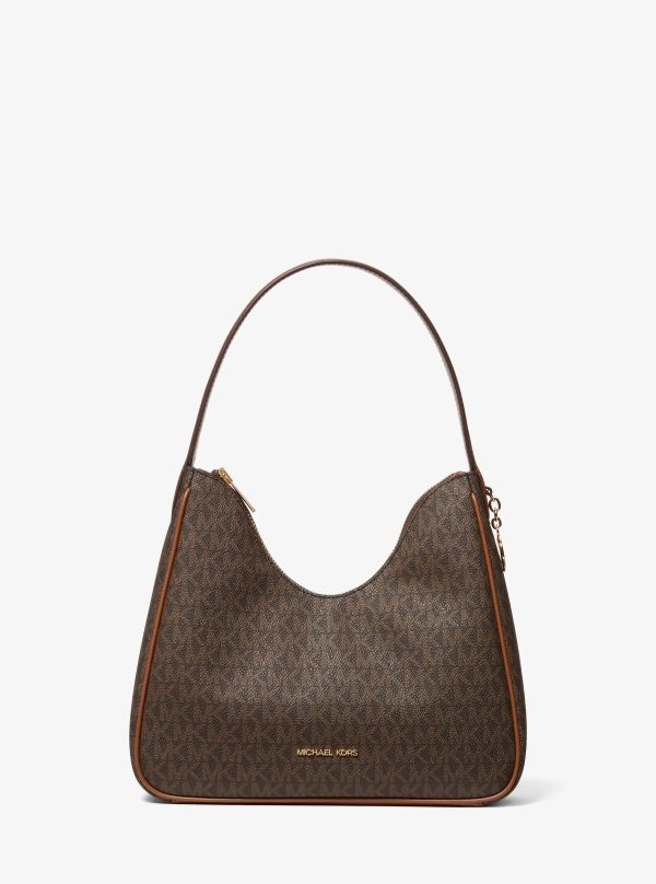 Michael Kors Nayla Small Signature Logo Hobo Shoulder Bag - Preorder