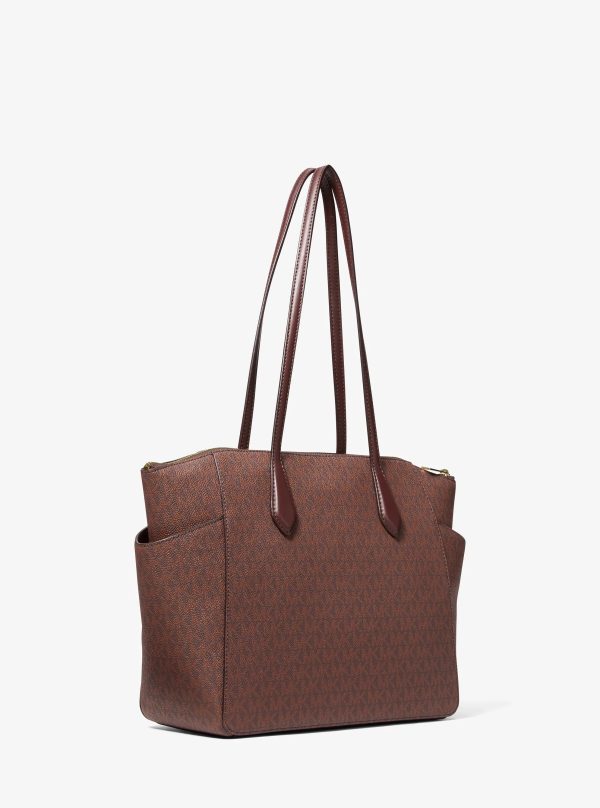 Michael Kors Marilyn Medium Signature Logo Tote Bag - Preorder