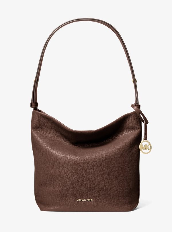 Michael Kors Roey Medium Pebbled Leather Bucket Messenger Bag - Preorder