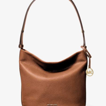 Michael Kors Roey Medium Pebbled Leather Bucket Messenger Bag - Preorder — Luggage