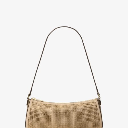 Michael Kors Sammy Small Embellished Pochette - Preorder — Pale Gold