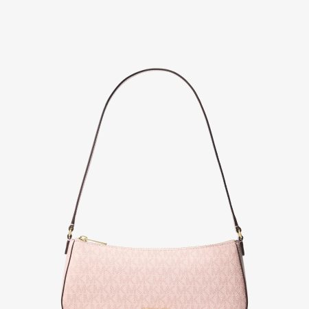 Michael Kors Sammy Small Signature Logo Pochette - Preorder — Powder Blush