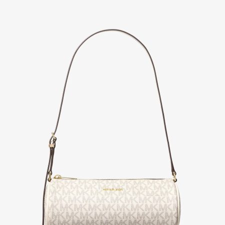 Michael Kors Ashton Small Signature Logo Barrel Pochette - Preorder — Lt Crm Multi