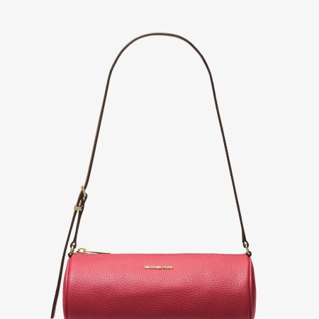 Michael Kors Ashton Small Barrel Pochette - Preorder — Bright Red