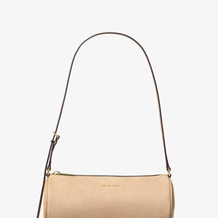 Michael Kors Ashton Small Barrel Pochette - Preorder — Camel