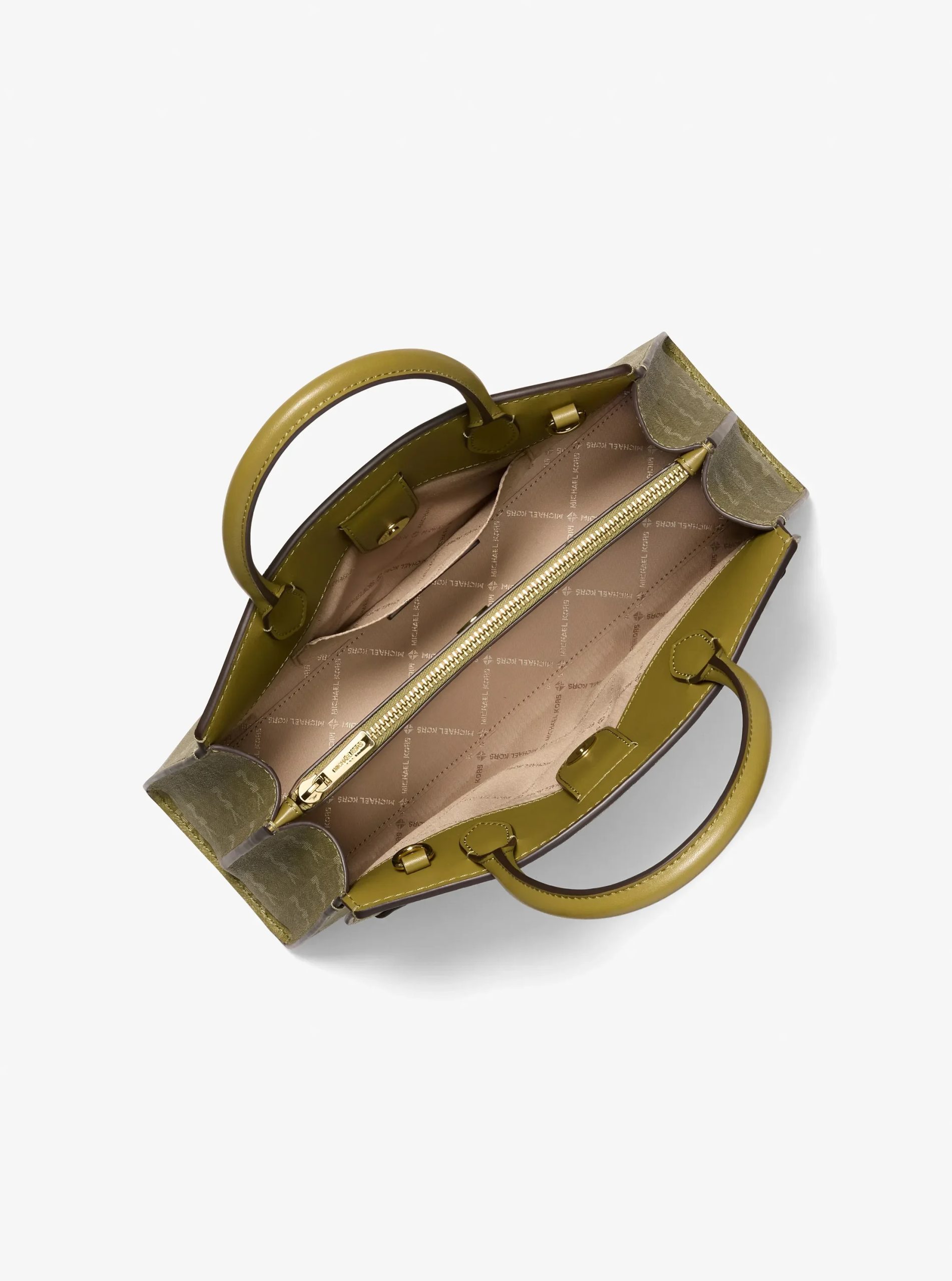 Michael Kors Greta Medium Signature Logo Satchel - Preorder - Image 2