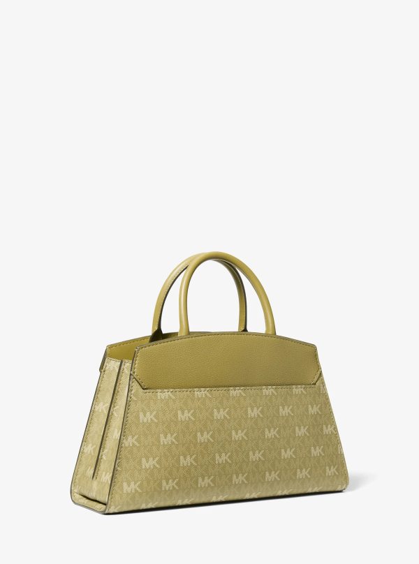 Michael Kors Greta Medium Signature Logo Satchel - Preorder