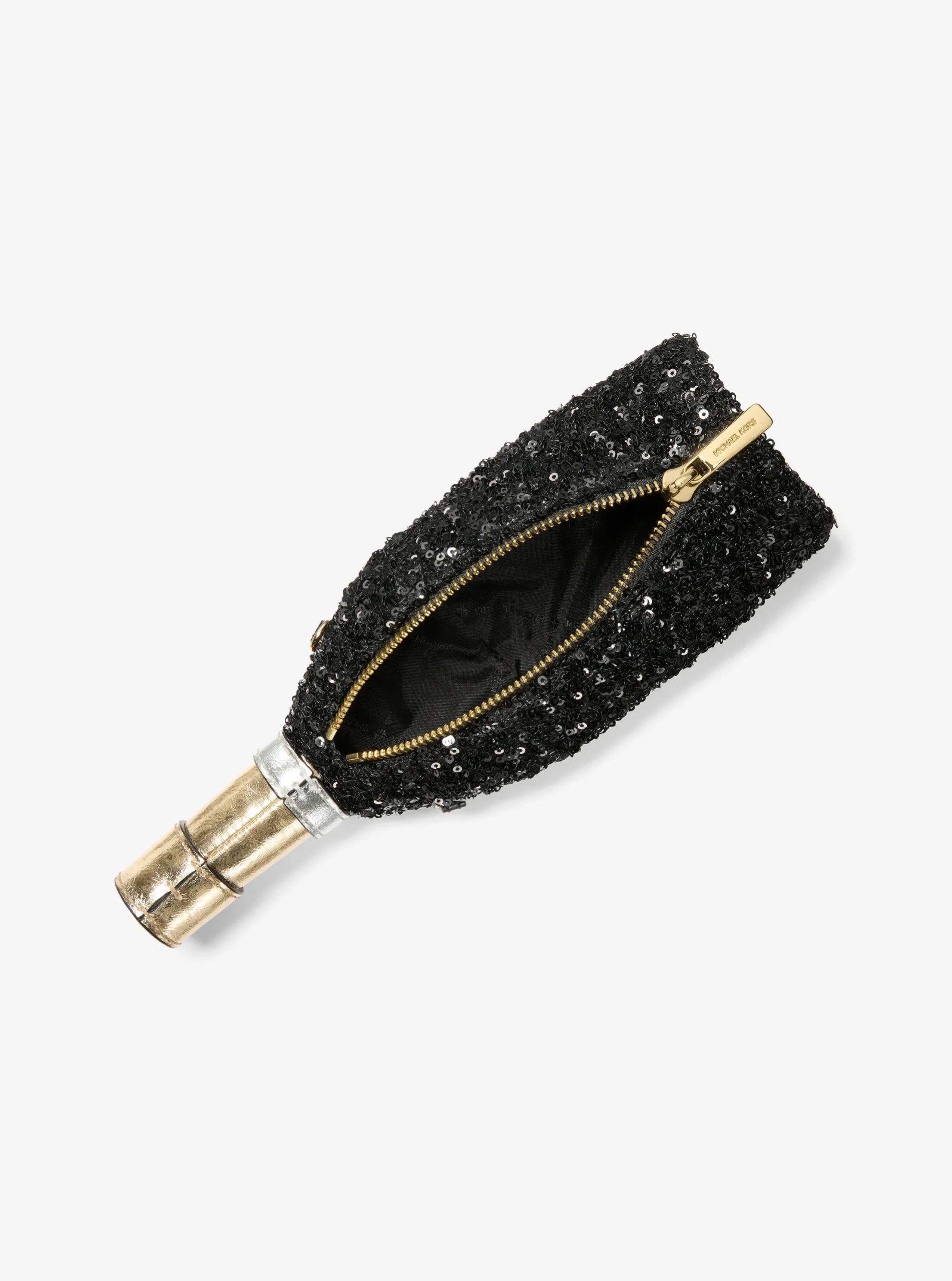 Michael Kors Sequined Champagne Small Crossbody Bag - Preorder - Image 2