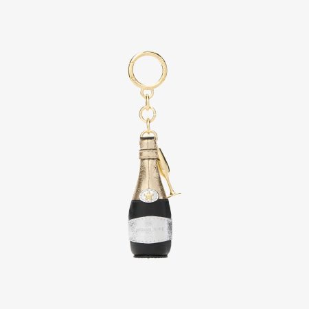 Michael Kors Champagne Bottle Bag Charm - Preorder — Black Gold