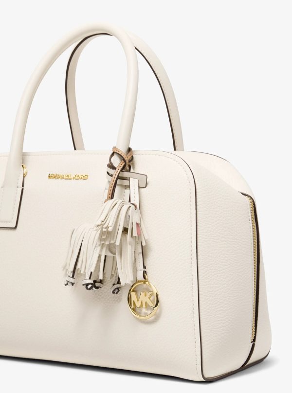 Michael Kors Leather Shaggy Dog Bag Charm - Preorder