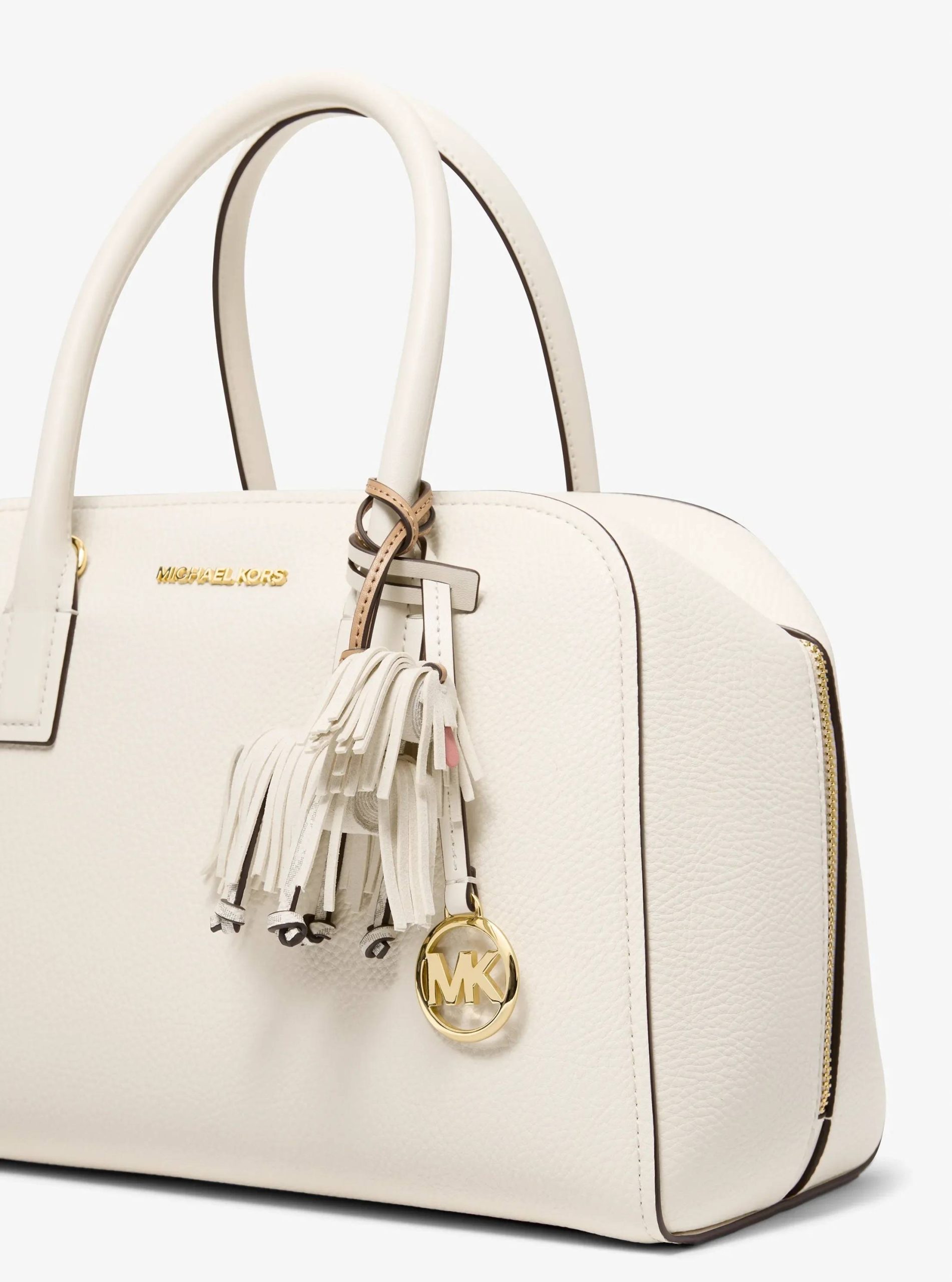 Michael Kors Leather Shaggy Dog Bag Charm - Preorder