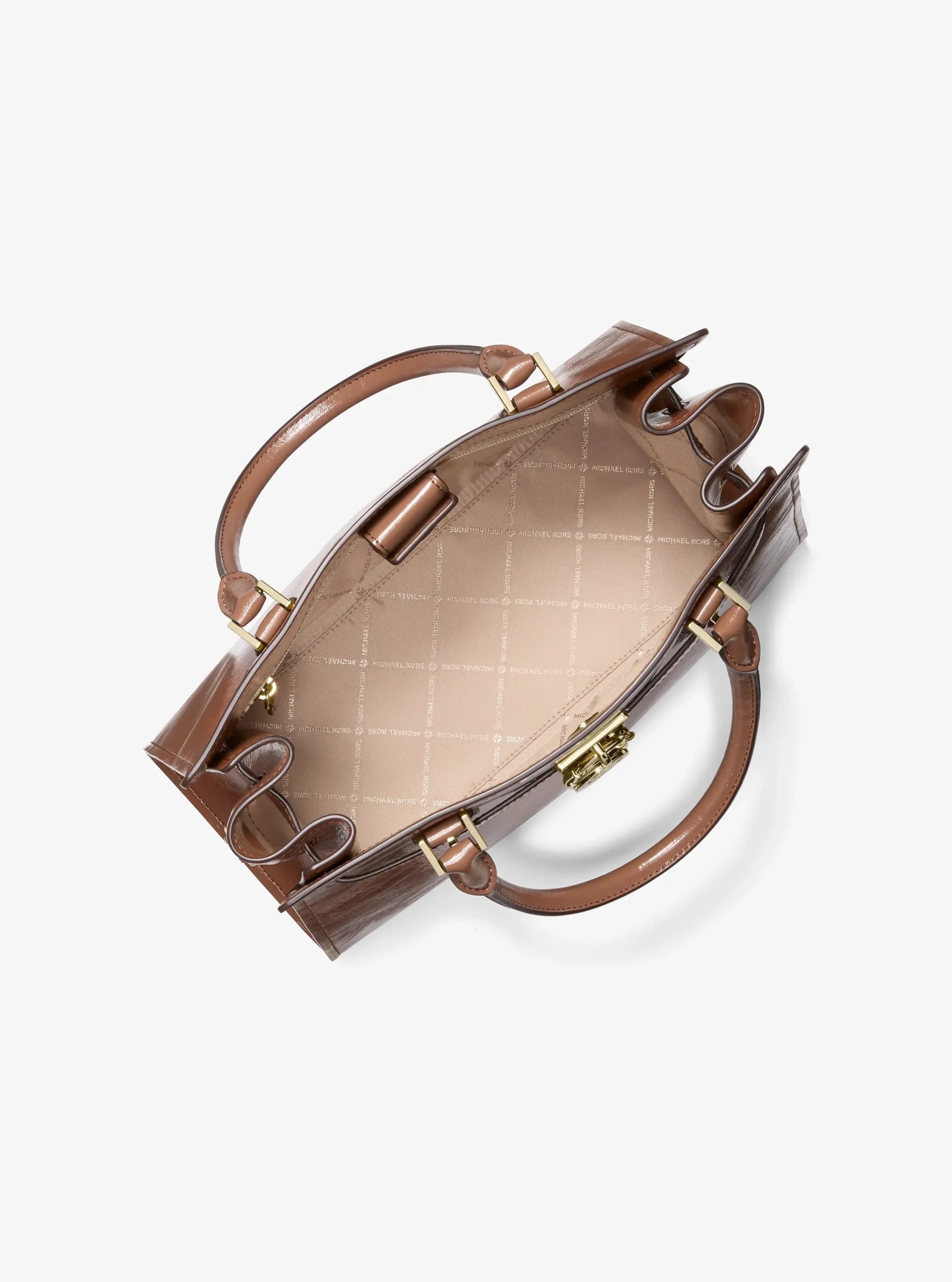 Michael Kors Landon Medium Patent Satchel - Preorder - Image 2