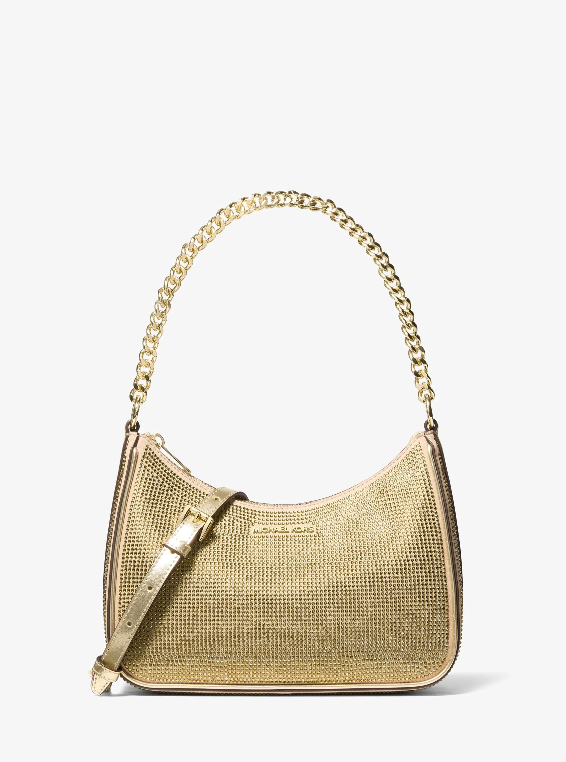 Michael Kors Jet Set Travel Large Sequined Metallic Convertible Crossbody Bag - Preorder
