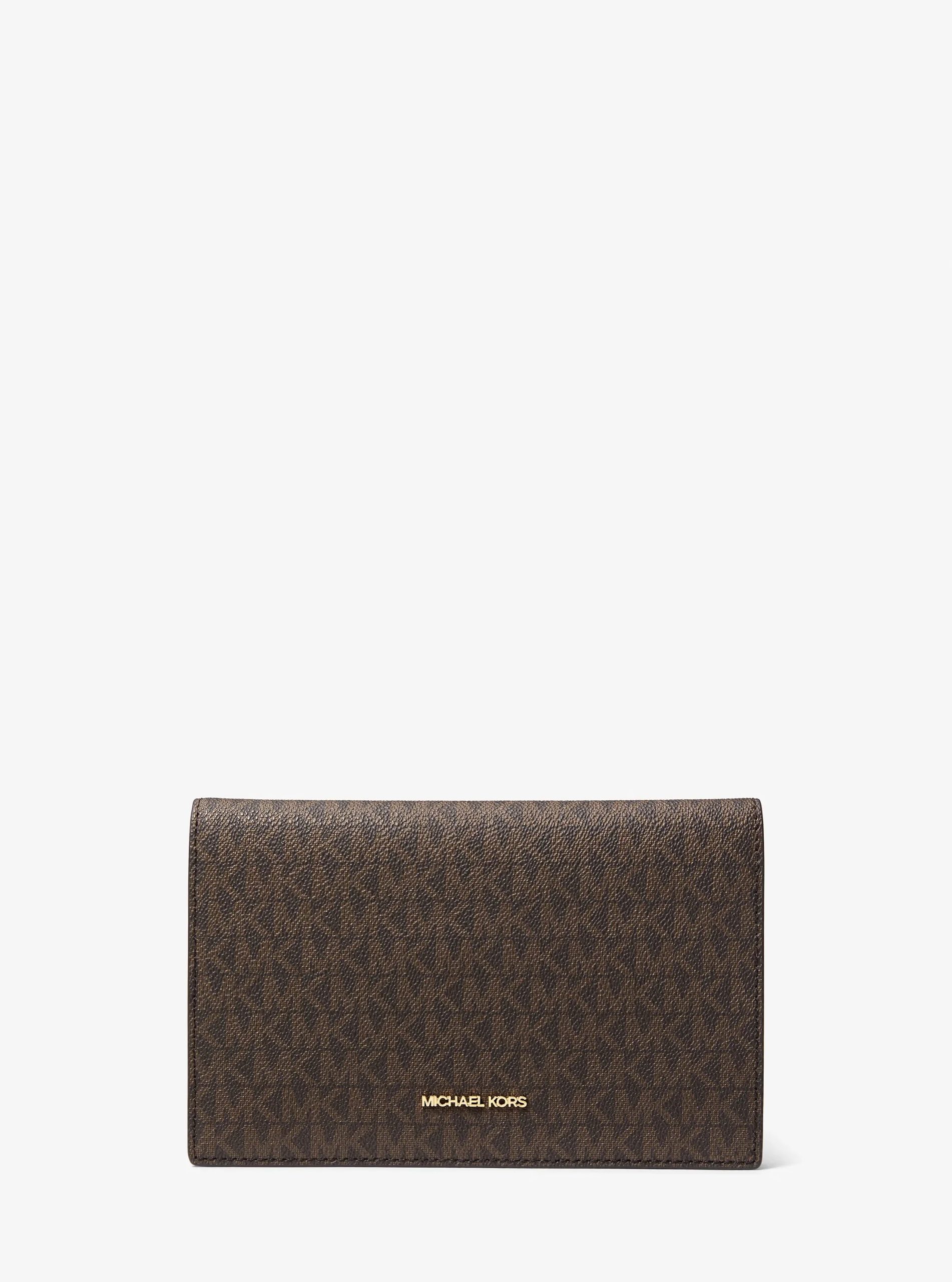 Michael Kors Jet Set Travel Signature Logo 2-in-1 Clutch - Preorder