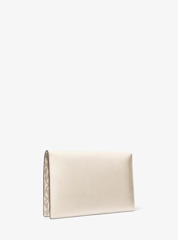 Michael Kors Jet Set Travel Small Smooth and Signature Logo 2-in-1 Clutch - Preorder