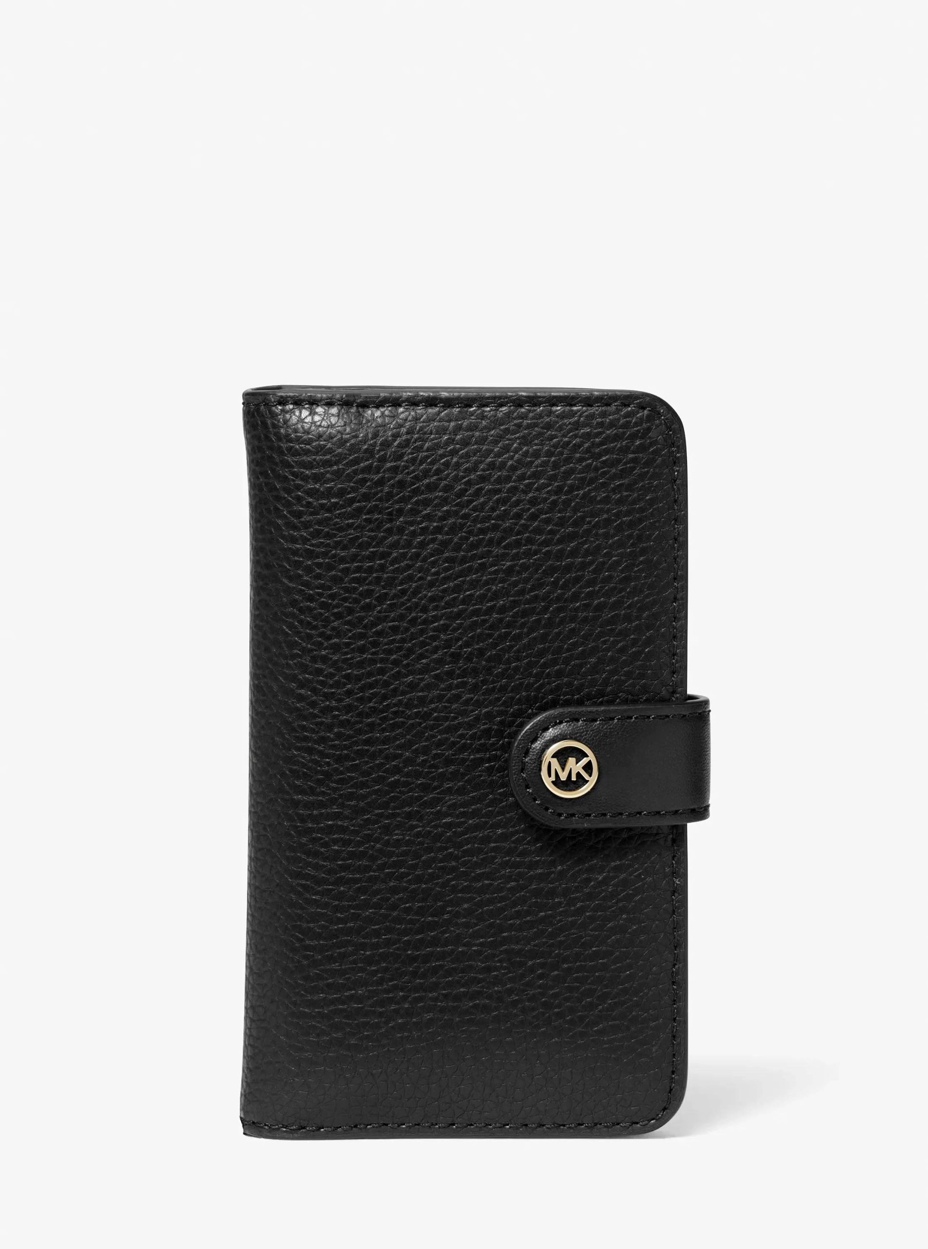 Michael Kors Jet Set Travel Medium Pebbled Leather Billfold Wallet - Preorder