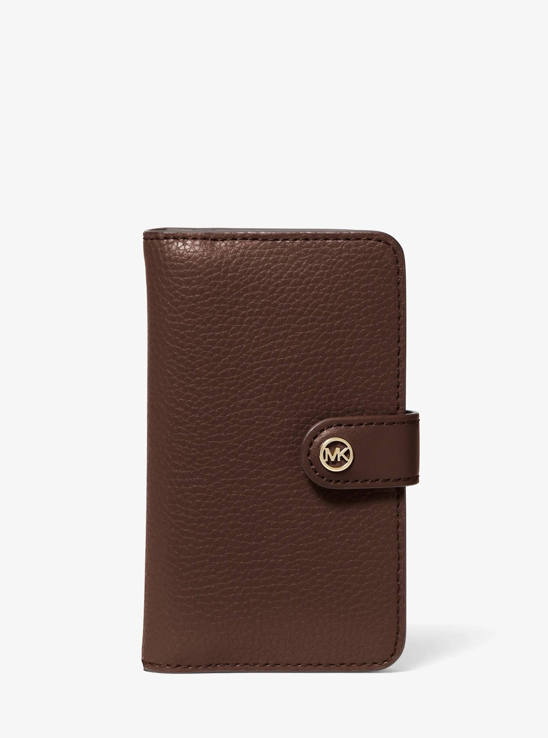 Michael Kors Jet Set Travel Medium Pebbled Leather Billfold Wallet - Preorder