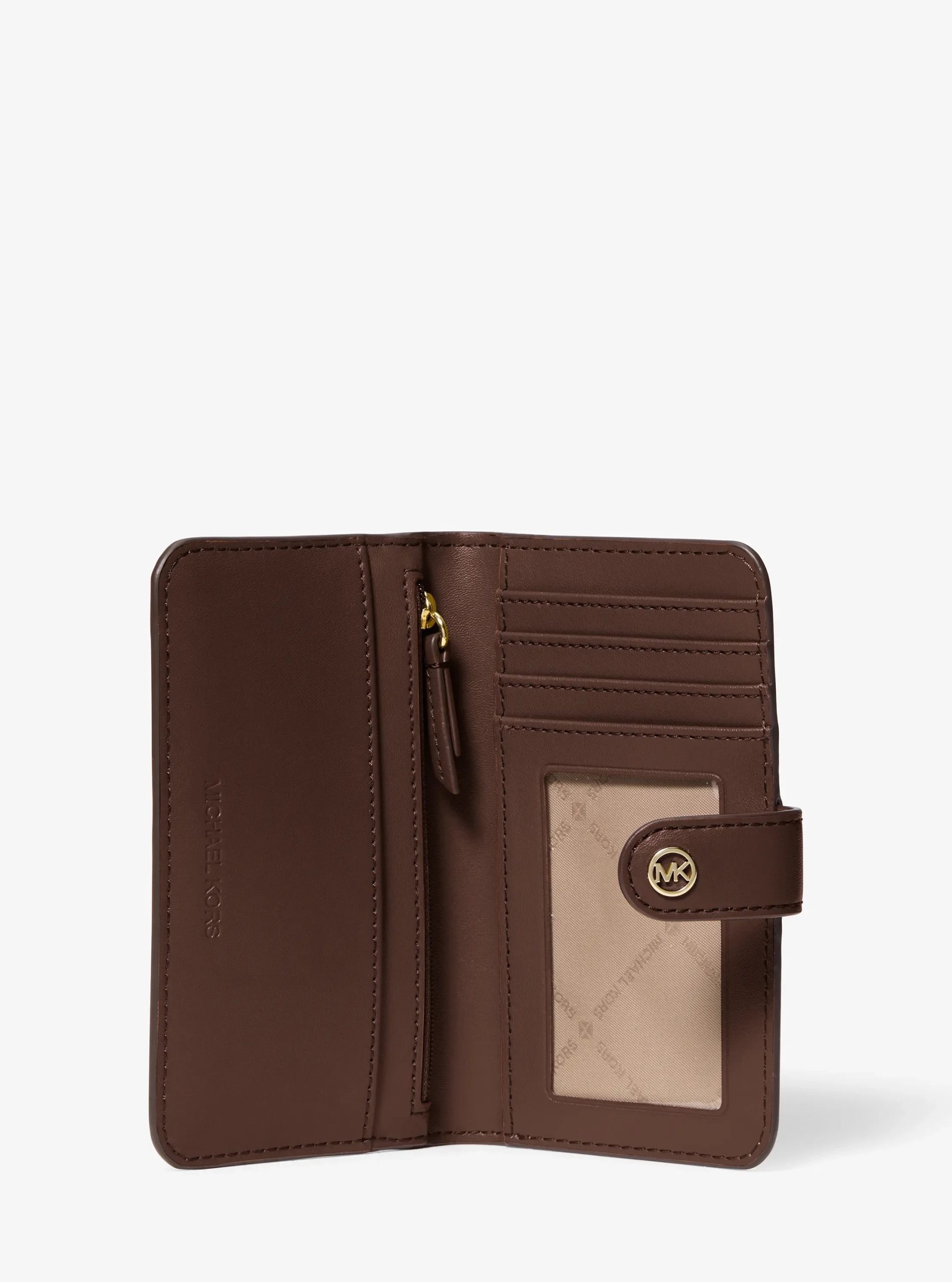 Michael Kors Jet Set Travel Medium Pebbled Leather Billfold Wallet - Preorder