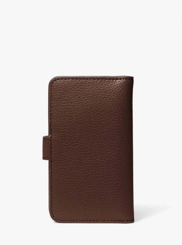 Michael Kors Jet Set Travel Medium Pebbled Leather Billfold Wallet - Preorder
