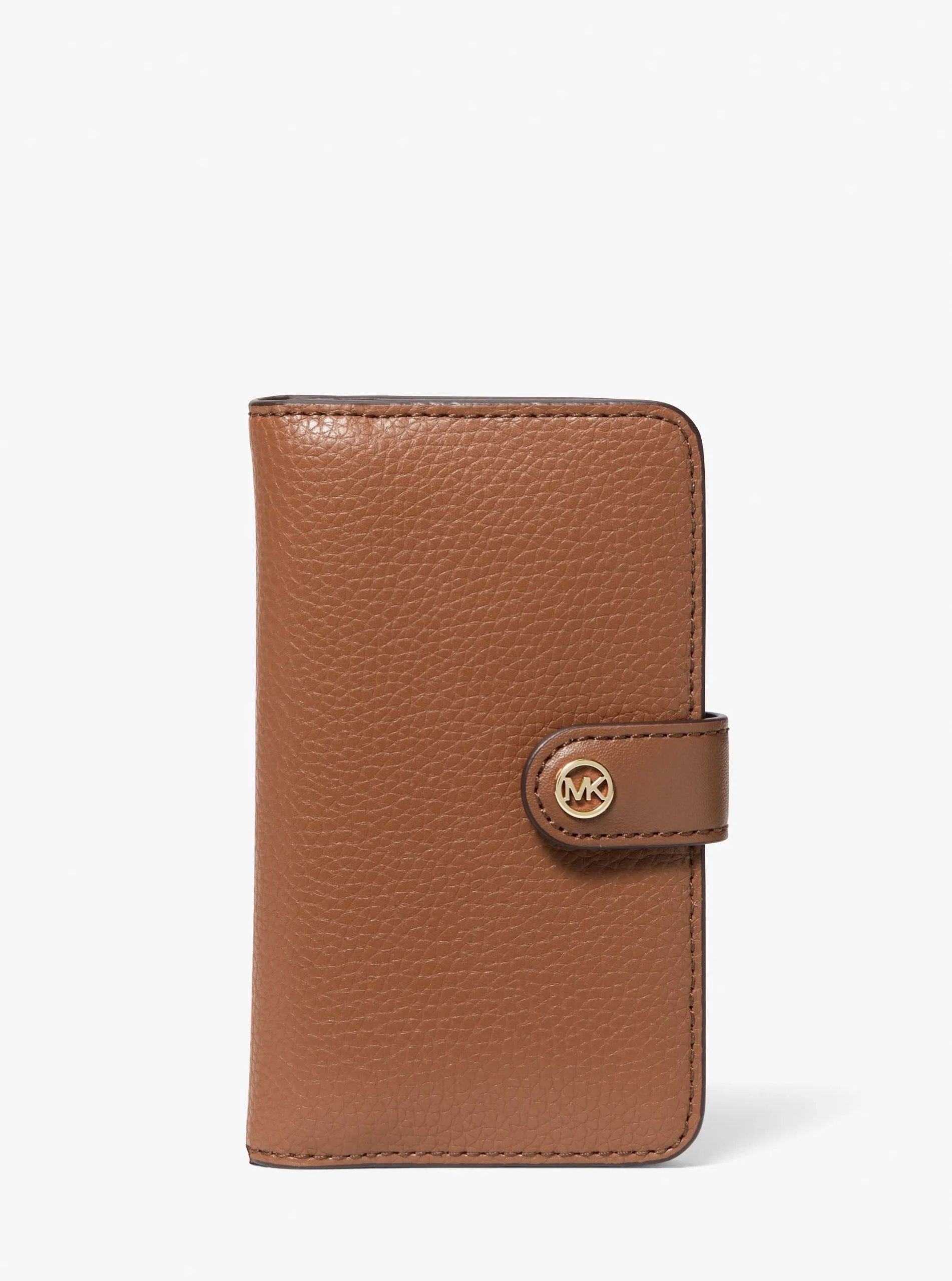 Michael Kors Jet Set Travel Medium Pebbled Leather Billfold Wallet - Preorder
