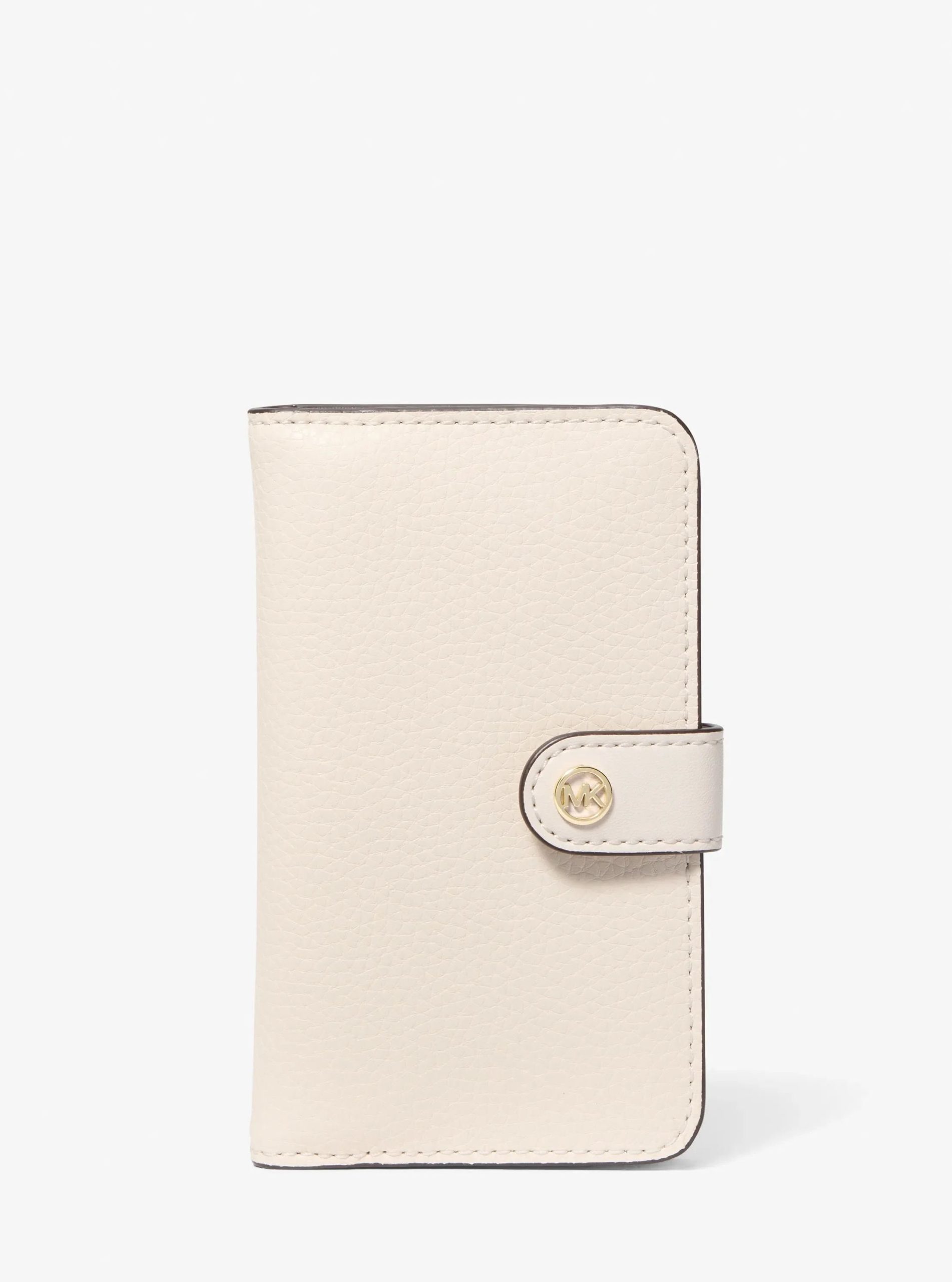 Michael Kors Jet Set Travel Medium Pebbled Leather Billfold Wallet - Preorder