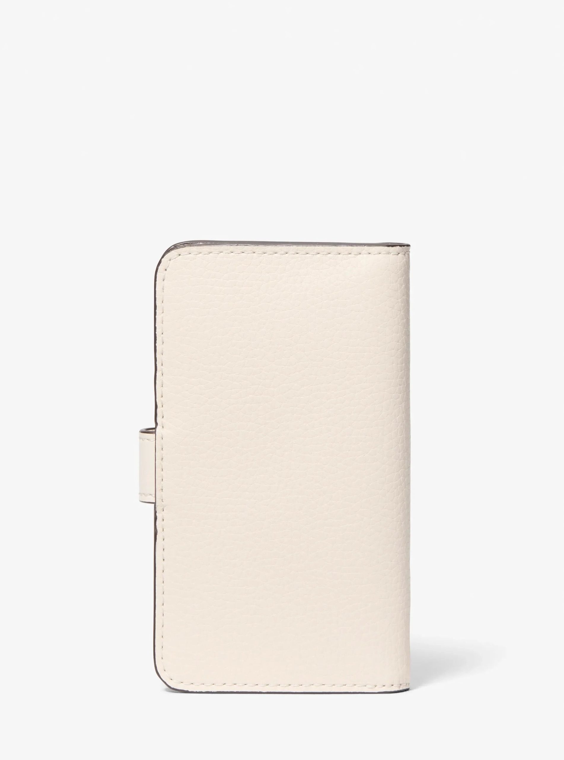 Michael Kors Jet Set Travel Medium Pebbled Leather Billfold Wallet - Preorder