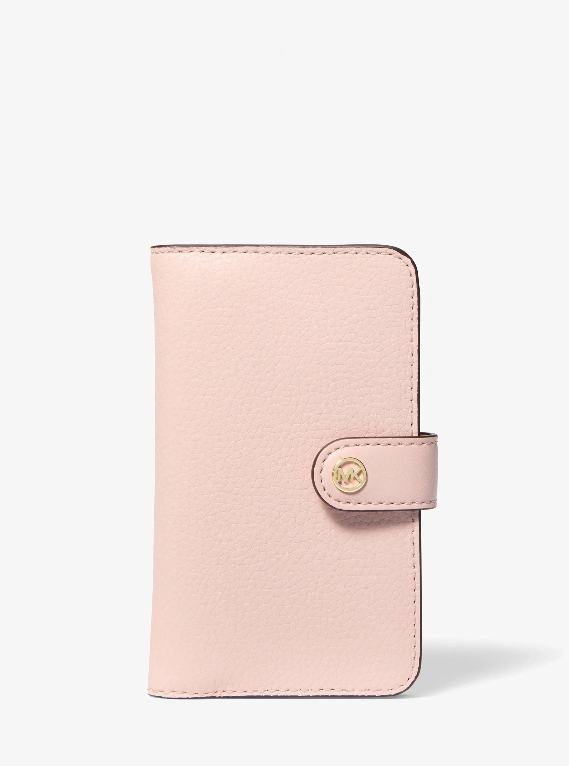 Michael Kors Jet Set Travel Medium Pebbled Leather Billfold Wallet - Preorder